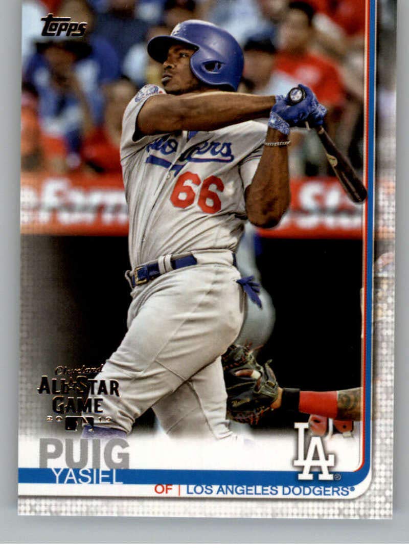 Amazon.com: 2019 Topps All-Star Edition #162 Yasiel Puig Los